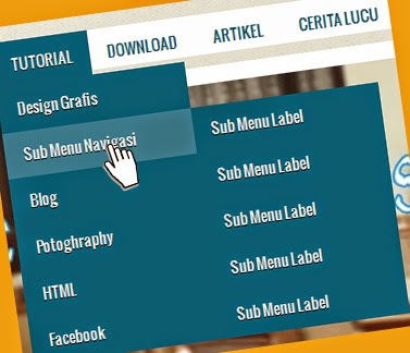 cara membuat menu nav website