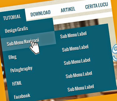 cara membuat menu nav website